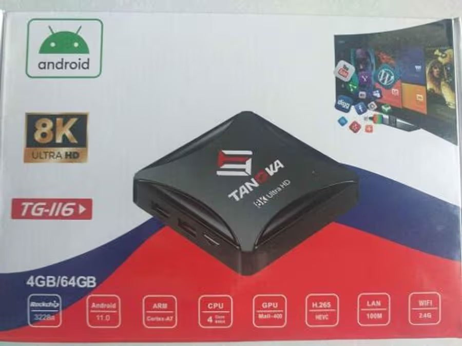 Tangka Ultra Hd Android Tv Box OTT TV BOX