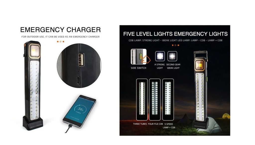 48 LED Solar Emergency Portable Light -HEL-6866T