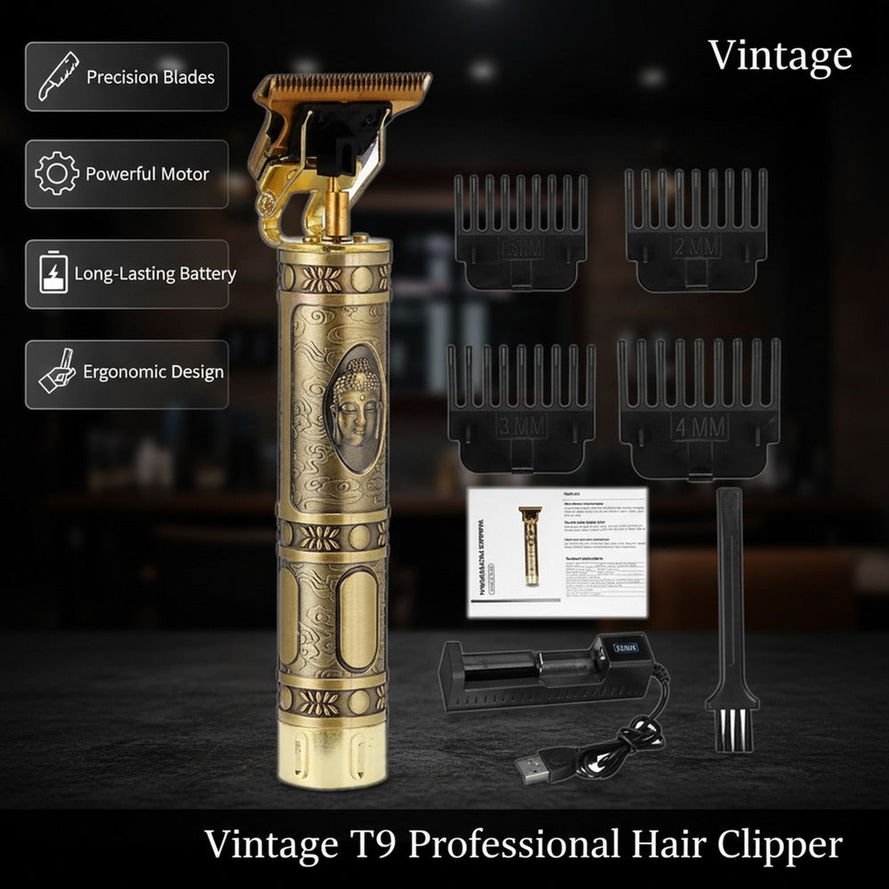 Hair Clippers for Men, Cordless Electric Hair Trimmer and Beard Shaver.