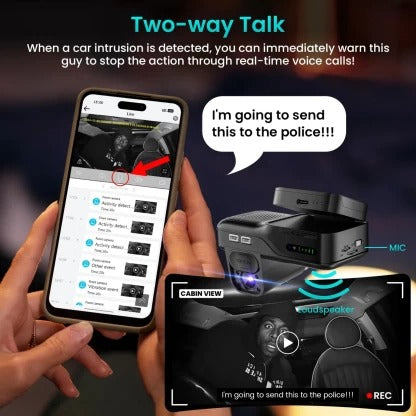 4G LTE Car Dash Cam – Full HD Smart Dash Camera - 0 cm HD Camcorder Camcorder
