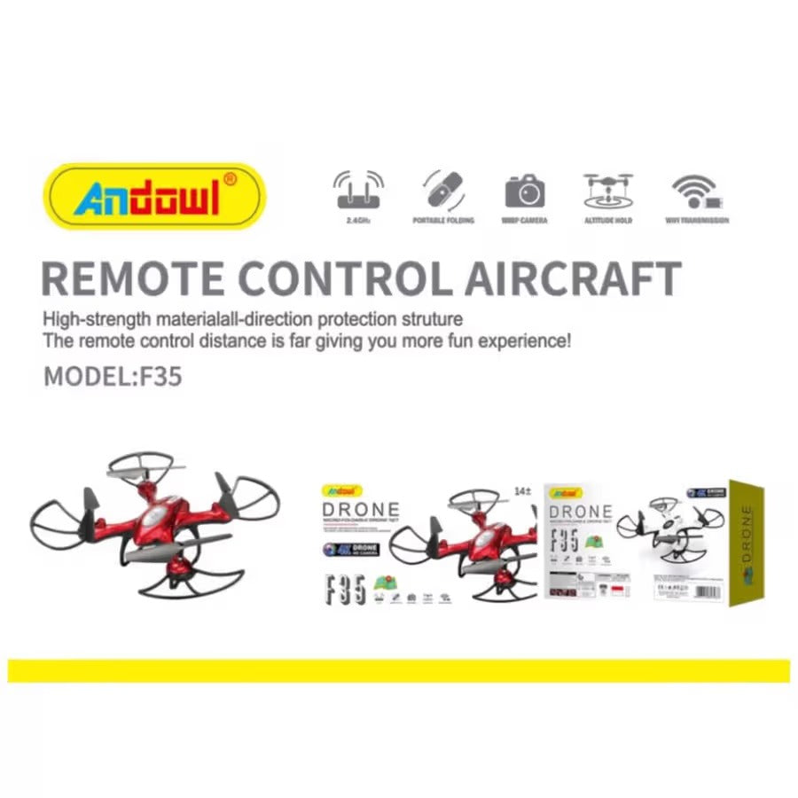 F35 Foldable 4K HD Camera Drone – Lightweight, Easy to Use, Perfect for Travel.