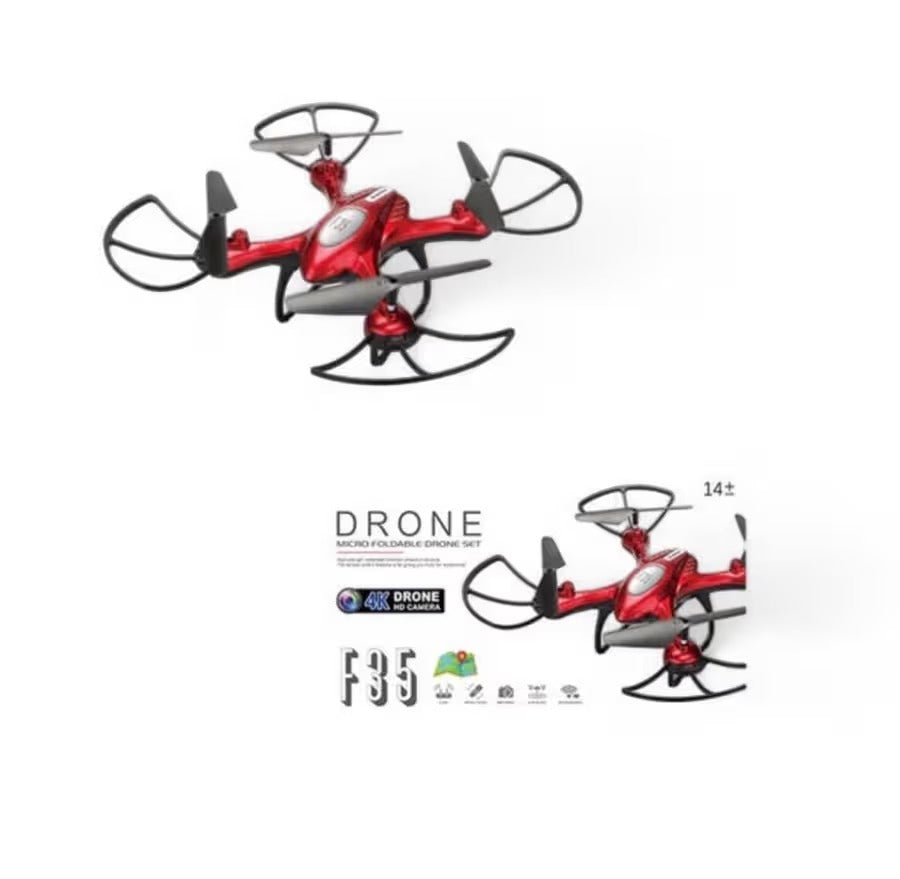 F35 Foldable 4K HD Camera Drone – Lightweight, Easy to Use, Perfect for Travel.