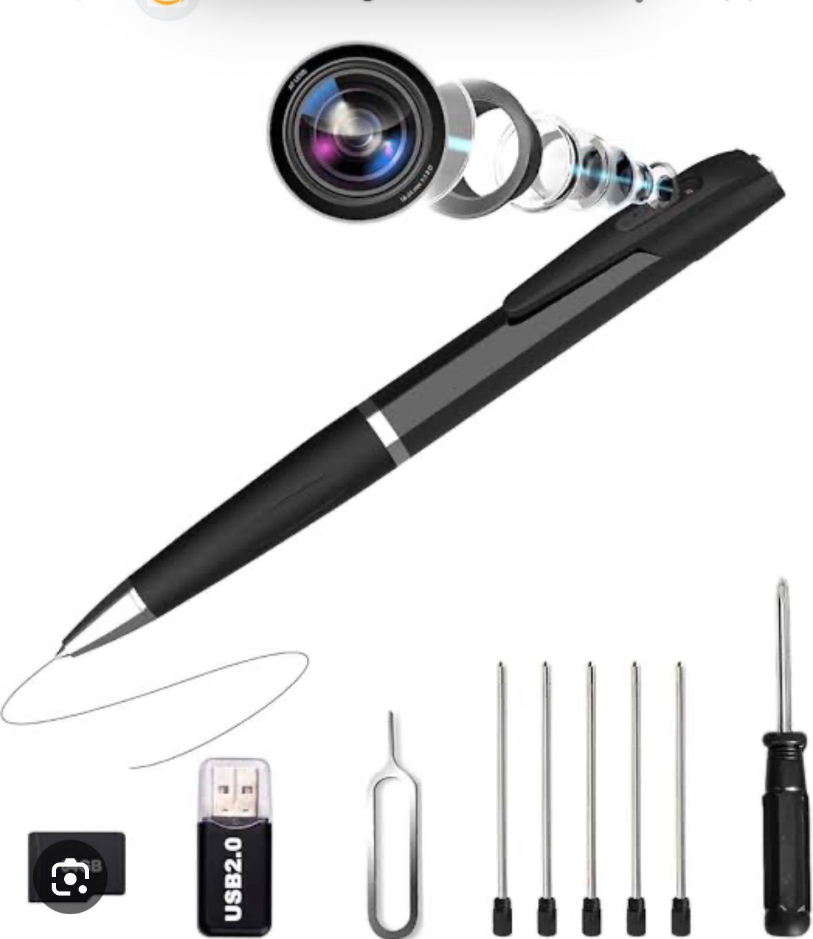 Spy camera pen