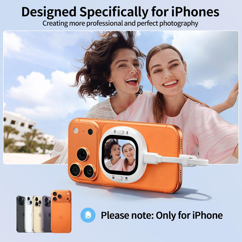 Wierless Selfie Screen Mirror.