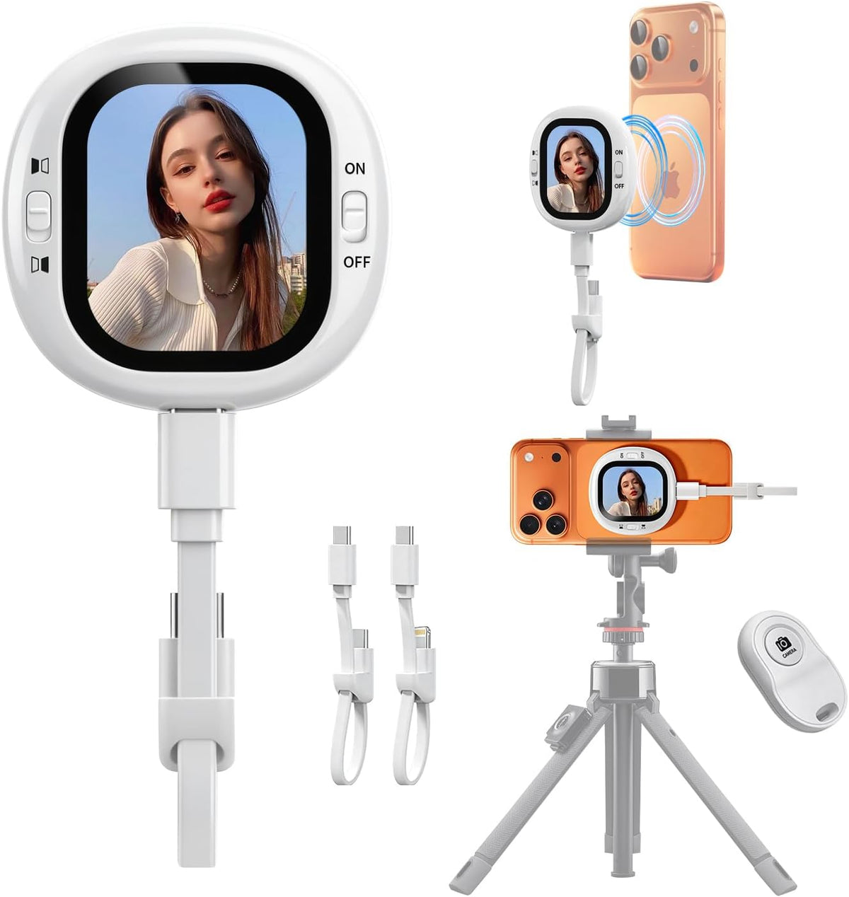 Wierless Selfie Screen Mirror.