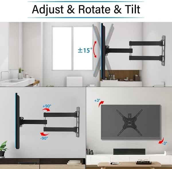 Full Motion TV Wall Mount Bracket