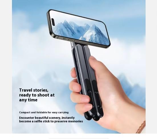 Multi-Functional Magnetic Stand for Laptops, Tablets, and Smartphones, Adjustable Angles, Portable and Lightweight Design
